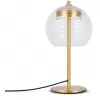 Стеклянный интерьерная настольная лампа Mystic P060TL-L12BSK1 прозрачный форма шар Maytoni