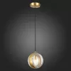 Стеклянный подвесной светильник Bala SL1156.303.01 форма шар прозрачный ST Luce
