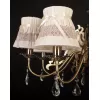 Подвесная люстра Emma L.5401-8BR бежевая конус Подвесная люстра Emma L.5401-8BR бежевая конус
