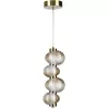 Стеклянный подвесной светильник Bruco 5095/17L прозрачный Odeon Light Стеклянный подвесной светильник Bruco 5095/17L прозрачный Odeon Light