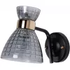 Стеклянное бра Дэла 635027101 конус DeMarkt