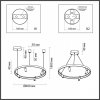 Подвесной светильник Fonda 4317/58L цилиндр белый Odeon Light