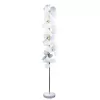 Стеклянный торшер Matisse 10008F white форма шар белый Loft It Стеклянный торшер Matisse 10008F white форма шар белый Loft It
