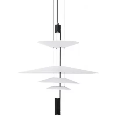 Светодиодный подвесной светильник 9221P 9221P/4 black/white DeLight Collection