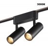 Трековый светильник Easy 359469 черный цилиндр Novotech