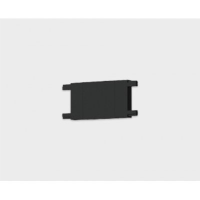 Соединитель прямой  IT09-9028 black Italline