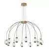 Подвесная люстра Noona CL251190 форма шар прозрачная Citilux