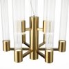 Стеклянная подвесная люстра Terni SL1229.303.09 цилиндр прозрачная ST Luce