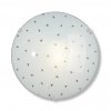Стеклянный настенно-потолочный светильник  V6174/1A белый Vitaluce