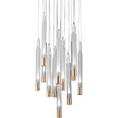 Подвесной светильник Candle P68094-13 brass DeLight Collection