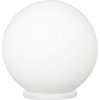 Стеклянный интерьерная настольная лампа Rondo 85264 бежевый форма шар Eglo