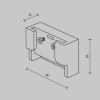 Заглушка Accessories for system Parity TRA130BECDuo-B Maytoni