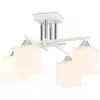 Стеклянная потолочная люстра TRADITIONAL TR303041 белая Ambrella