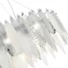 Стеклянная подвесная люстра Lastra SL1224.103.10 белая ST Luce