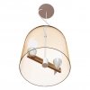 Стеклянный подвесной светильник Whisper 1028-2WH белый Loft It