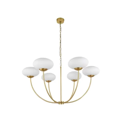 Подвесная люстра 3910 3916/С brass Newport