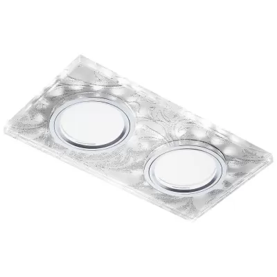 Точечный светильник Декоративные Led+mr16 S234/2 W/CH/WH Ambrella