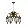Стеклянный уличный светильник подвесной VERONA 86270/6 16 Gb прозрачный Oasis Light