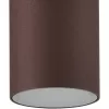 Стеклянный потолочный светильник уличный Kandanchu 7903 цилиндр коричневый Mantra