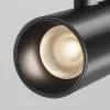 Трековый светильник Focus Led TR243-5W3K-B цилиндр черный Maytoni