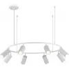 Подвесной светильник Kendo SL1213.503.08 белый цилиндр ST Luce