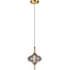 Стеклянный подвесной светильник Helix 10421/C Smoke Loft It