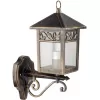 Стеклянный настенный фонарь уличный KRAKOV 2 87301A/02 Gb прозрачный Oasis Light Стеклянный настенный фонарь уличный KRAKOV 2 87301A/02 Gb прозрачный Oasis Light