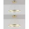 Подвесной светильник LED LIGHT LED LAMPS 81296 белый круглый Natali Kovaltseva