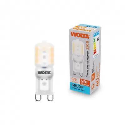 Лампочка светодиодная  WSTD-JCD-5W6KG9-P Wolta