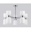 Стеклянная потолочная люстра HIGH LIGHT LH56083 белая Ambrella