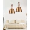 Подвесной светильник Muraneo LDP 1123 GD конус желтый Lumina Deco