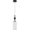 Стеклянный подвесной светильник SL2003 SL2003.403.01 цилиндр белый ST Luce