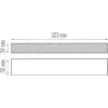 Трековый светильник Line DL18785WW10BM белый