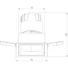 Точечный светильник Inline 25091/LED белый Elektrostandard