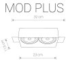 Точечный светильник Mod Plus 9407 белый Nowodvorski