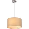 Подвесной светильник Nikki 8250/2 бежевый цилиндр Lumion