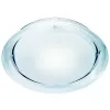 Стеклянный настенно-потолочный светильник Luna D58G0200 круглый белый Fabbian
