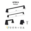 Настенный светильник Africa 9414 черный конус Mantra