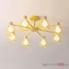 Потолочная люстра  CORF-B01 желтая ImperiumLoft