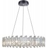 Стеклянная подвесная люстра Crisiante MD22020110-12A chrome прозрачная DeLight Collection