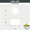 Потолочный светильник уличный Livia 160 3A9.000.000.LXD1L белый цилиндр Fumagalli