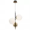 Стеклянный подвесной светильник Nostalgia MOD048PL-03G форма шар белый Maytoni