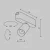 Трековый светильник Focus LED TR103-1-5W3K-M-W цилиндр белый Maytoni