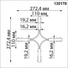 Коннектор Flum 135178 Novotech