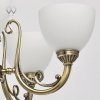 Стеклянная подвесная люстра Ариадна 450017005 белая MW-Light