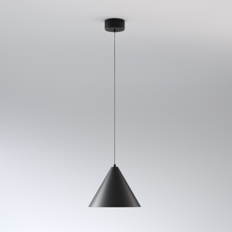 Подвесной светильник Conus 50316 LED черный конус Elektrostandard