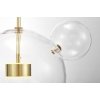 Стеклянный подвесной светильник  LDP 6016-5+1 GD форма шар прозрачный Lumina Deco