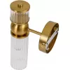 Стеклянное бра Denver 8276/1W прозрачное цилиндр Lumion