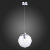 Стеклянный подвесной светильник Noor SL1056.113.01 форма шар прозрачный ST Luce