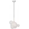 Стеклянный подвесной светильник Bolle 2030-P4 mini форма шар белый Loft It Стеклянный подвесной светильник Bolle 2030-P4 mini форма шар белый Loft It